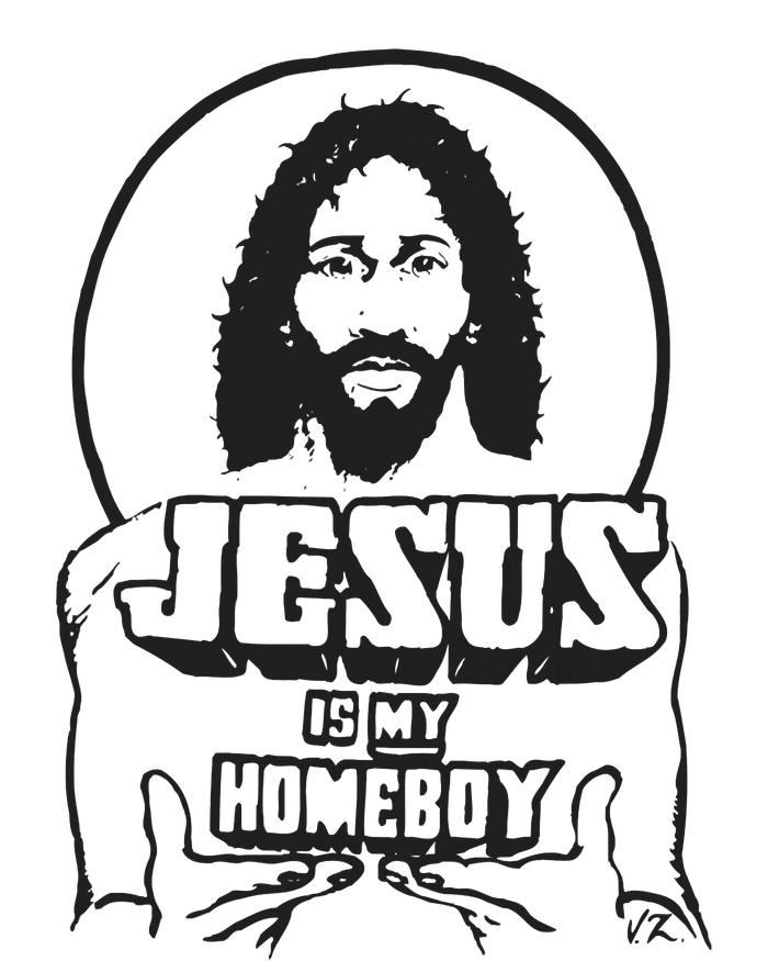 Jesus Christian Is My Homeboy Funny God Womens CVC Long Sleeve Shirt