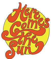 Here Comes The Sun Summer Beach Retro Long Sleeve Shirt