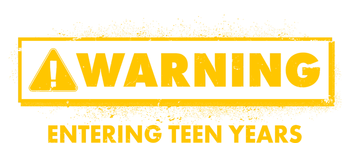 Funny Warning Entering Teen Years T-Shirt