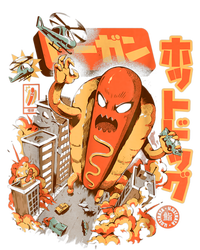 Great Hot Dog Kaiju Hot Dog Anime Japanese Graphic Art T-Shirt