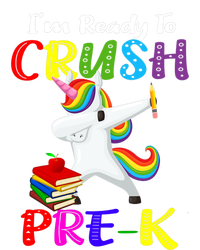 I'm Ready To Crush Pre K Tee Dabbing Unicorn Pre School Pre K Platinum Collection Golf Towel