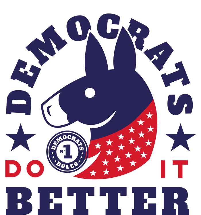 Democrats Do It Better Political Toddler Long Sleeve Shirt