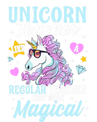 Unicorn Teacher Back To School Cute Magic Teacher Cooling Performance Crew T-Shirt