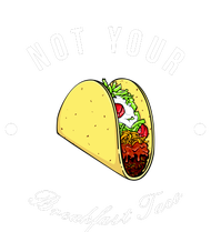 Front And Back Not Your Breakfast Taco Biden Rnc 7 Panel Mesh Trucker Snapback Hat