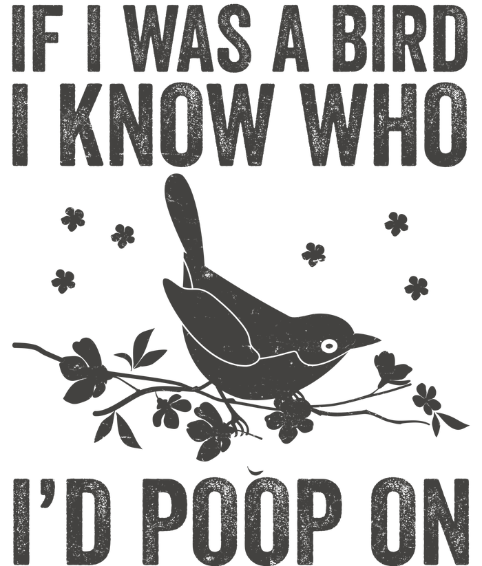 Funny If I Was A Bird I Know Who I'd Poop On Toddler Zip Fleece Hoodie