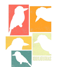 Kookaburra Birder Birdwatcher Ornithology Birds Silhouettes T-Shirt