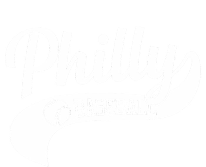 Retro Philadelphia Baseball Vintage Philly Swoosh T-Shirt