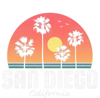 San Diego Shirt Vintage Retro Beach Sunset Kids Long Sleeve Shirt