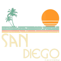 Vintage San Diego California Sunset Palms 16 in Basic Backpack