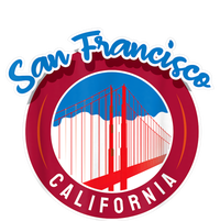 California San Francisco City Gift Bridge Souvenir SF T-Shirt