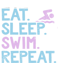 Eat Sleep Swim Repeat Swimmer Gift Hoodie