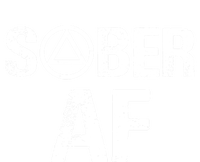 Funny Sober Af Sobriety Recovery Aa Alcoholic Support Gift USA-Made Snowflake Beanie