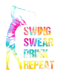 Vintage Golf Swing Swear Drink Repeat Funny Legacy Cool Fit Booney Bucket Hat