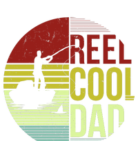 Reel Cool Dad Funny Fishing Fish Yupoong Adult 5-Panel Trucker Hat