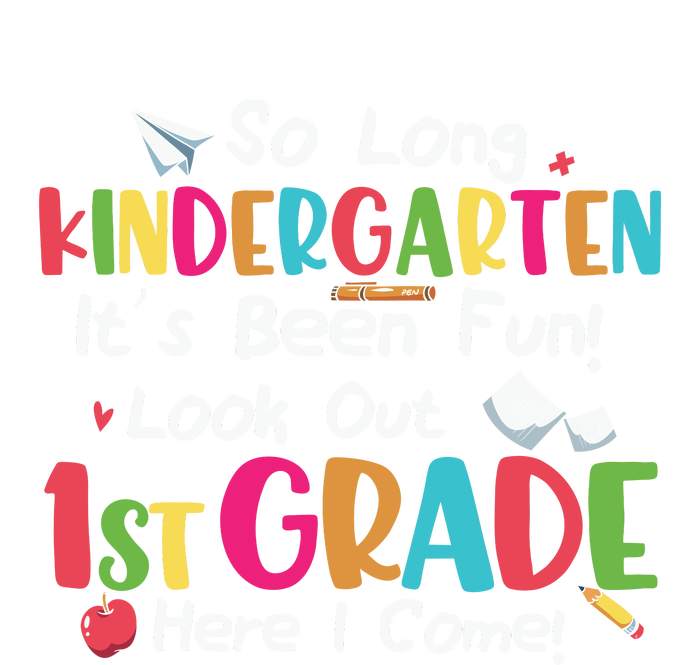 Kindergarten So Long Its Been 1st Grade Back To School T-Shirt