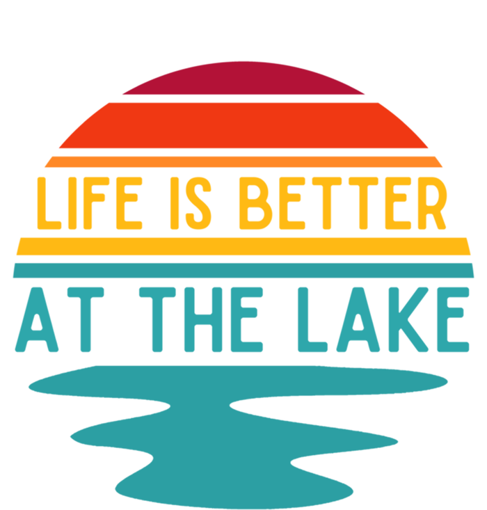 Life Is Better At The Lake Life Bum Lake Lover Pontoon Gift Full Zip Hoodie