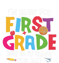 Im Ready For First Grade Funny Back To School 1st Grade Tie-Dye T-Shirt