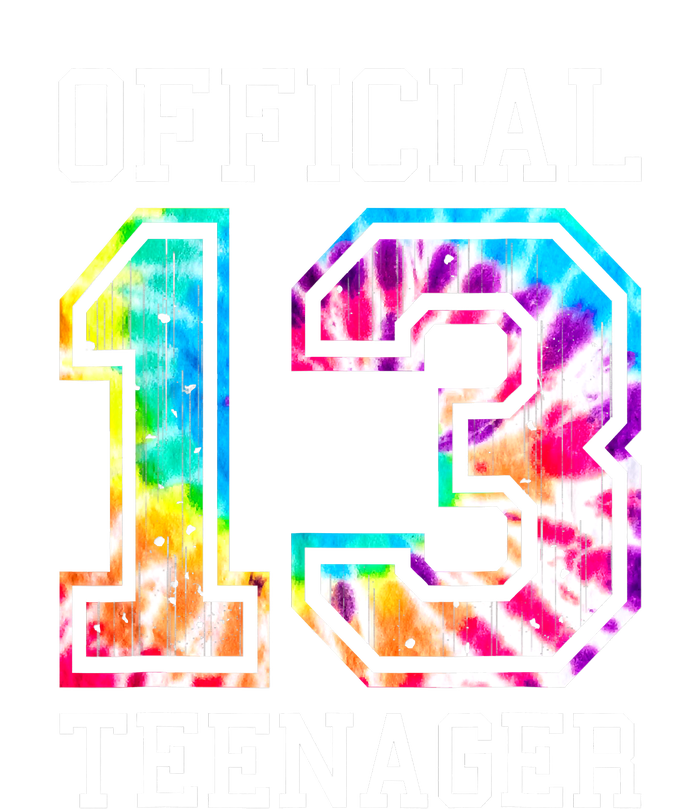 Tie Dye Teenager 13th Birthday Sweatshirt