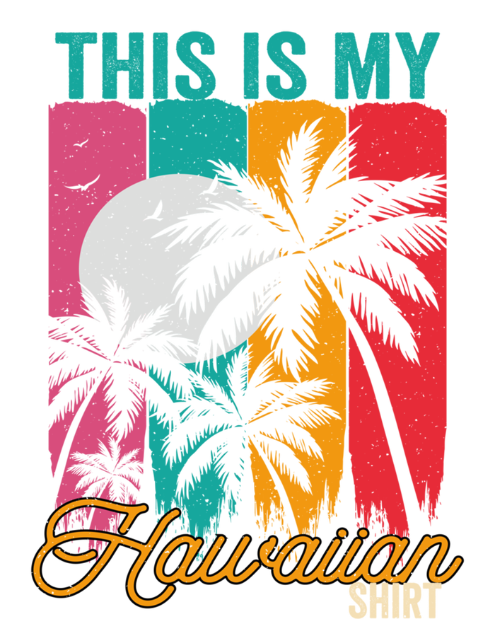 This Is My Hawaiian Gift Retro Vintage Palms Aloha Hawaii Gift Kids Long Sleeve Shirt