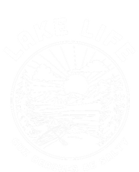 Lake Life Cuz Beaches Be Salty Retro Vintage Lake Mode Gift V-Neck T-Shirt