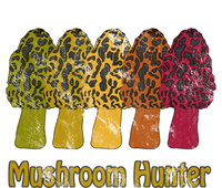 Mushroom Hunter Cute Gift Fun Morel Hunting Distressed Look Gift Women's T-Shirt