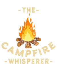 Campfire Whisperer Camping Pun Camper Campfire Funny Gift Softstyle Adult Sport Polo