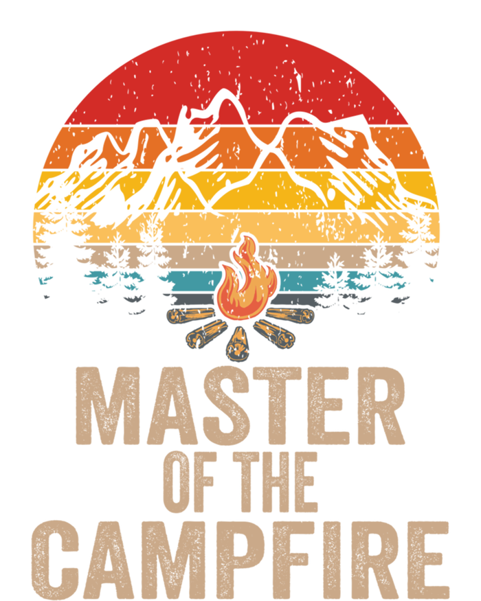 Master Of The Campfire Vintage Funny Camping Outdoor Funny Gift Mesh Reversible Basketball Jersey Tank