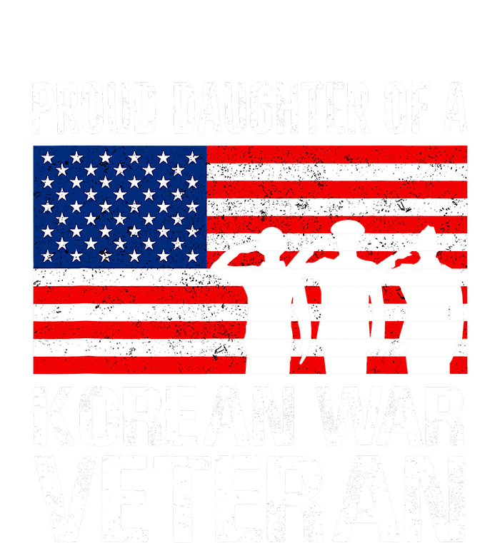 Proud Daughter Of A Korean War Veteran Family Matching Vet T-Shirt