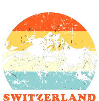 Switzerland Vintage Mountains Swiss Souvenir Gift Premium T-Shirt