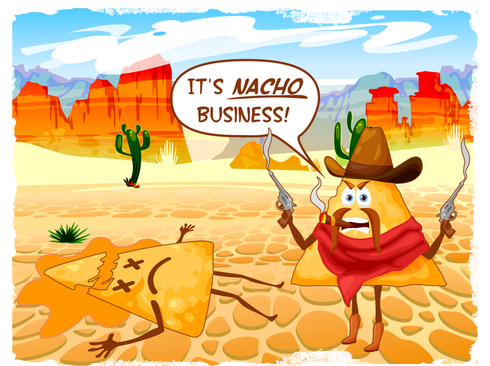 Funny It's Nacho Business Women's T-Shirt