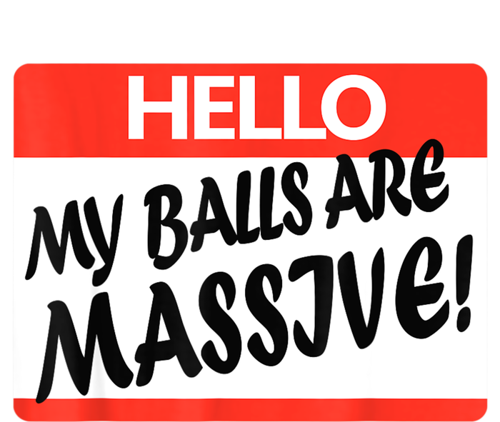 Hello My Balls Are Massive Kids Hoodie