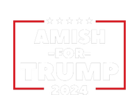 Amish For Trump 2024 Tie-Dye Long Sleeve Shirt