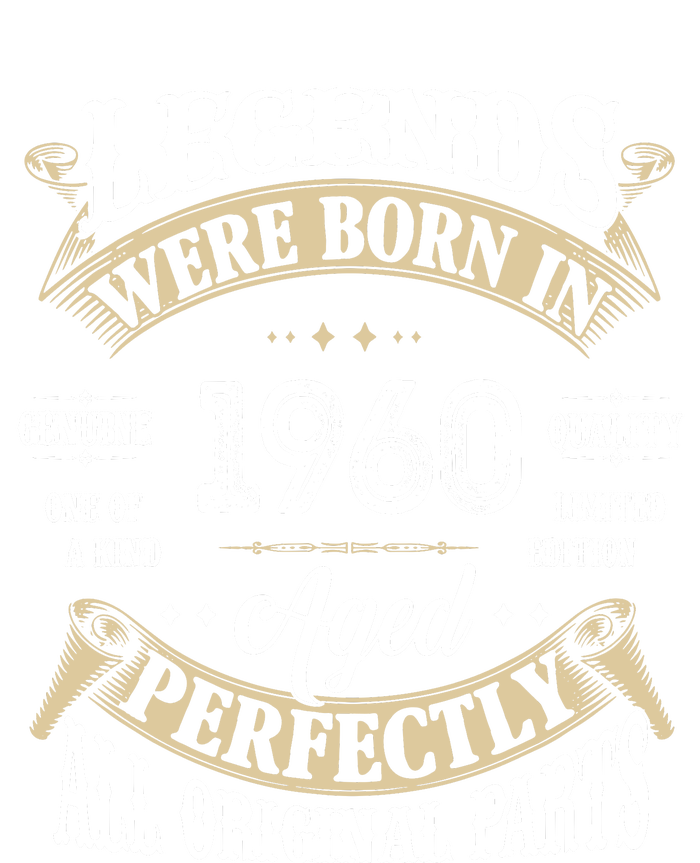 62th Birthday Vintage Legends Born In 1960 Ladies Long Sleeve Shirt