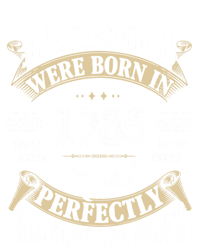 37rd Birthday Vintage Legends Born In 1985 Toddler Sweatshirt