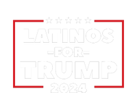 Latinos For Trump 2024 7-Panel Snapback Hat