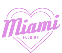 Miami Florida Heart Pride Girls Fl Miami Gift Kids Sweatshirt