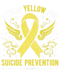 I Wear Yellow For Suicide Prevention Awareness Women's Perfect Tri Tunic Long Sleeve Shirt