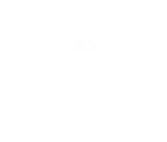 Nazare Portugal Vintage Surfing Gift V-Neck T-Shirt