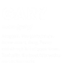 Gary Name Gift Tie-Dye T-Shirt