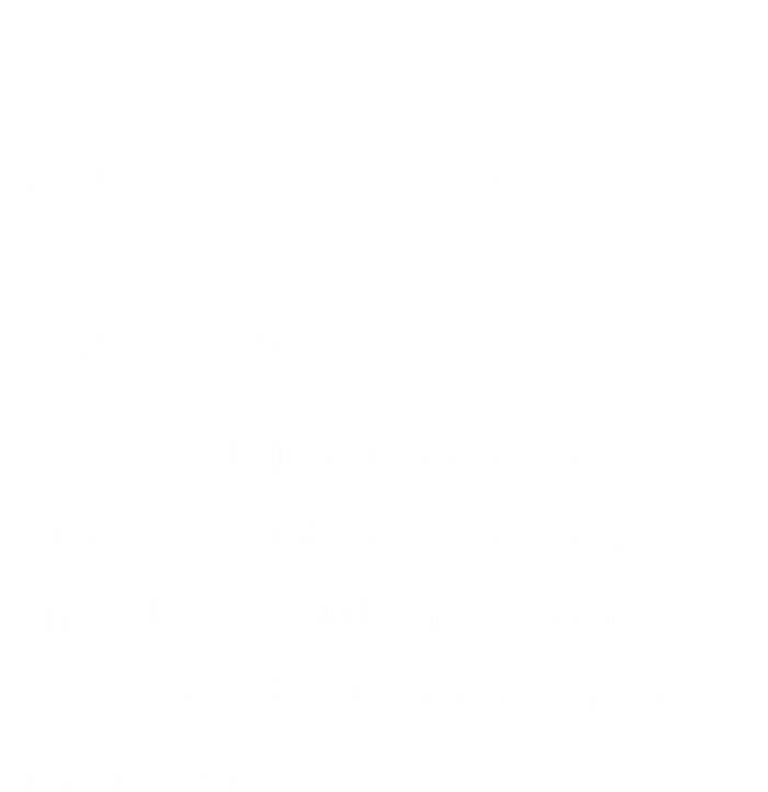 Gary Name Gift Tie-Dye T-Shirt