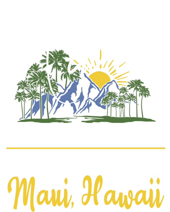 Road To Hana Survivor Curvy Palm Maui Hawaii Lover Gift T-Shirt