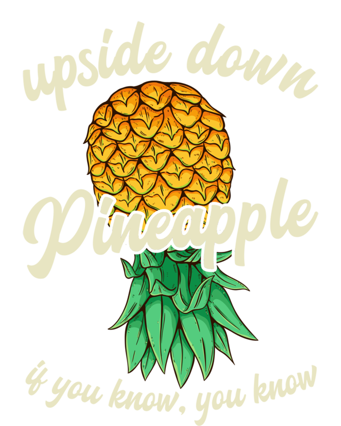 Vintage Upside Down Pineapple Subtle Swinger Gift Doggie Tank