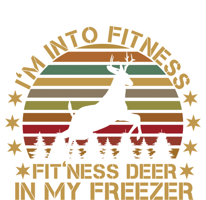 I'm Into Fitness Fit'ness Deer In My Freezer Funny Hunting Gift Ladies Essential Tank