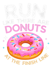 Funny Donut Finish Line Marathon Gift Poster