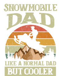 Snowmobile Dad Like A Normal Dad But Cooler Great Gift T-Shirt