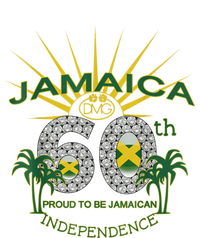 Jamaica 60th Independence Proud To Be Jamaican V-Neck T-Shirt