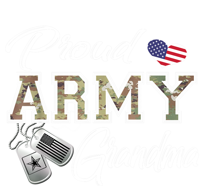 Proud Army Grandma Shirt Military Pride Short Acrylic Beanie