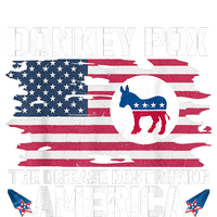 Donkey Pox The Disease Destroying America Funny Anti Biden The Baniff Cuffed Pom Beanie