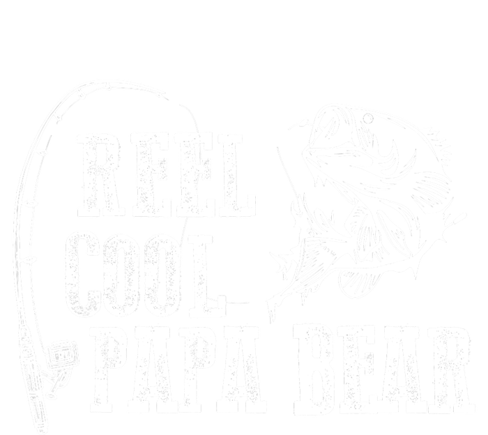 Papa Bear Fishing Reel Cool Papa Bear T-Shirt