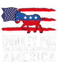 Donkey Pox Funny Anti Democrat V-Neck T-Shirt